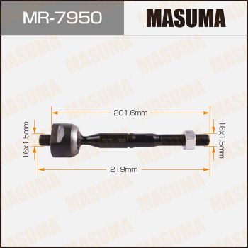 MASUMA MR-7950 Наконечник рулевой тяги  для MITSUBISHI L200 / TRITON (KA_T, KB_T) 2.5 DI-D 4WD (KB4T)