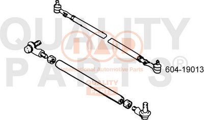 Наконечник поперечной рулевой тяги IAP QUALITY PARTS 604-19013 для ASIA MOTORS ROCSTA