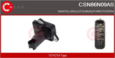 SENZOR DEBIT AER CASCO CSN86N09AS