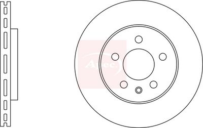 APEC Brake Disc DSK3515
