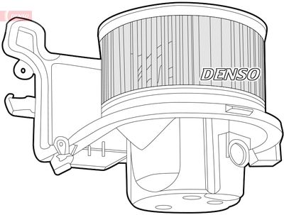 Вентилятор салона DENSO DEA07006 для CITROËN ZX