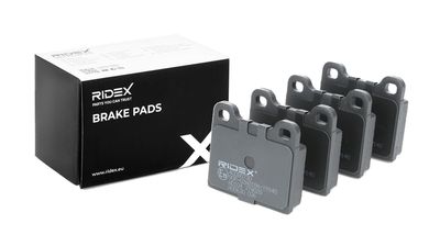комплект спирачно феродо, дискови спирачки RIDEX 402B0730