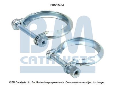 Zestaw montażowy, rura wydechowa BM CATALYSTS FK50745