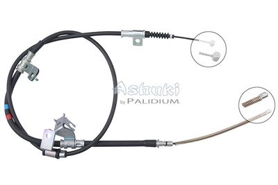 Тросик, cтояночный тормоз ASHUKI by Palidium ASH3-1487 для HYUNDAI H-1