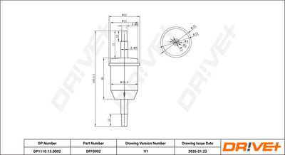 KRAFTSTOFFFILTER DR!VE+ DP1110130002 6