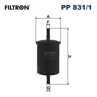 FILTRON PP 831/1 Топливный фильтр  для PEUGEOT 306 (Пежо 306)