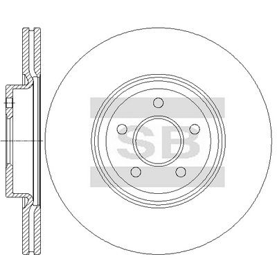 спирачен диск Hi-Q SD5329