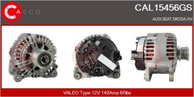 GENERATOR / ALTERNATOR CASCO CAL15456GS