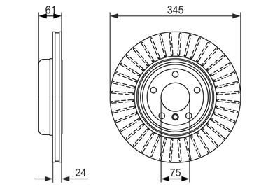 DISC FRANA BOSCH 0986479729 4