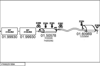 SISTEM DE ESAPAMENT MTS VW0029199A017359