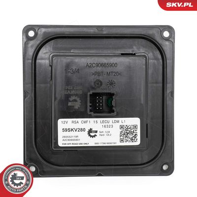 vezérlő, világítás ESEN SKV 59SKV280