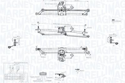 Lasinpesulaite MAGNETI MARELLI 064351763010