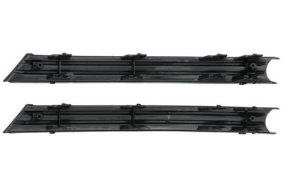 Voorbumper afdekking Voor Links (met mistlampgaten, zwart) past: MAZDA CX-5 KF 11.16-12.21