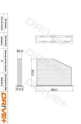 FILTER INNENRAUMLUFT DR!VE+ DP1110120216 16