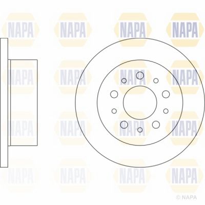 Brake Disc NAPA NBD5395