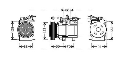 COMPRESOR CLIMATIZARE AVA QUALITY COOLING HYK138