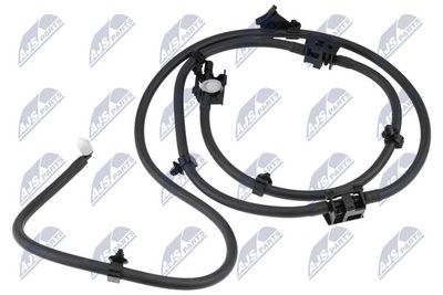 Plovimo skysčio purkštukas, priekinis langas