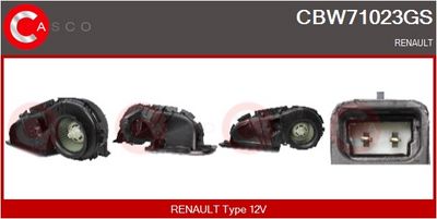 VENTILATOR HABITACLU CASCO CBW71023GS