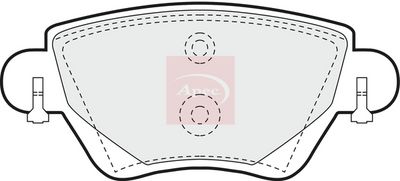 APEC Brake Pad Set, disc brake PAD1175