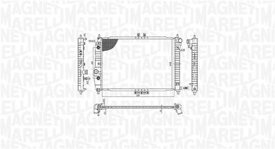 MAGNETI MARELLI Kühler, Motorkühlung