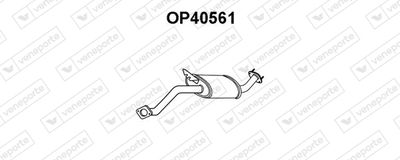 Предглушитель выхлопных газов VENEPORTE OP40561 для OPEL FRONTERA