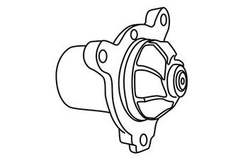WXQP 120295 Помпа (водяной насос)  для MERCEDES-BENZ T1/TN (Мерседес Т1/тн)