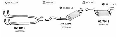 SISTEM DE ESAPAMENT ASSO ART0082