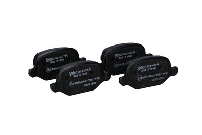 BREMSBELAGSATZ SCHEIBENBREMSE VALEO 301407A 24
