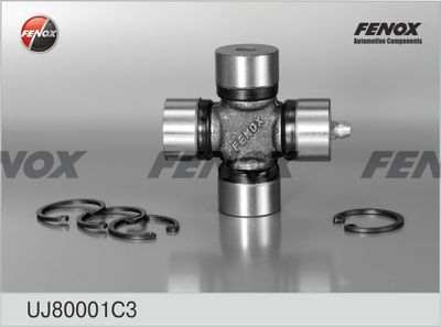 Шарнир, карданен вал FENOX UJ80001C3