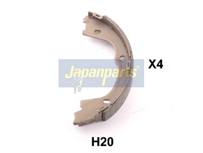 JAPANPARTS Stabdžių trinkelių komplektas