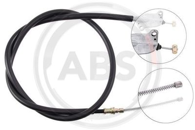 Тросик, cтояночный тормоз A.B.S. K13447 для DAIHATSU CUORE