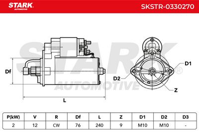стартер STARK SKSTR-0330270