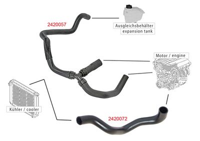 Vorschau Kühlerschlauch Ansicht 2