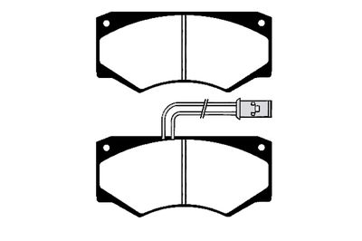RAICAM RA.0198.4 Тормозные колодки и сигнализаторы для IVECO DAILY I Фургон 40-10 V RAICAM RA.0198.4 Тормозные колодки и сигнализаторы для IVECO DAILY I Фургон 40-10 V