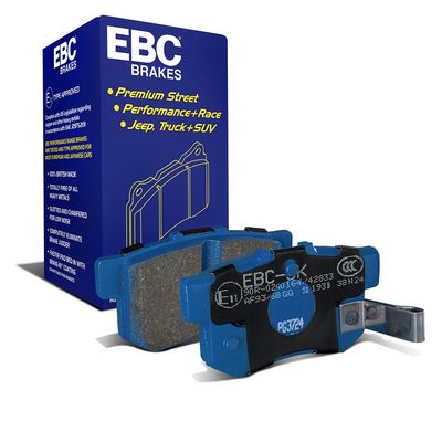 комплект спирачно феродо, дискови спирачки EBC Brakes DP51193B