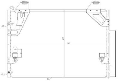 KONDENSATOR KLIMAANLAGE
