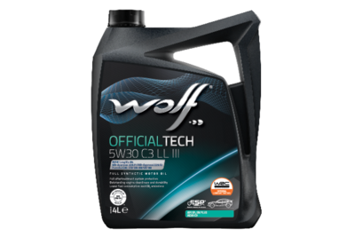 Wolf - motor. olej OFFICIALTECH 5W30 C3 LL III 4L