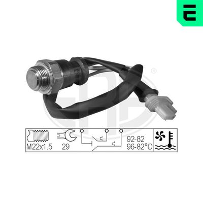 COMUTATOR TEMPERATURA VENTILATOR RADIATOR ERA 330209