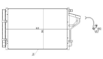 KONDENSATOR KLIMAANLAGE