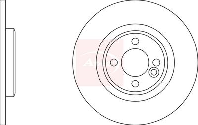 APEC Brake Disc DSK2851