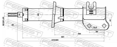 Shock Absorber 10667899FR