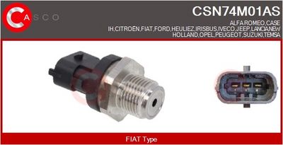 SENZOR PRESIUNE COMBUSTIBIL CASCO CSN74M01AS