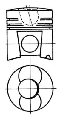 Zuiger (diameter 125mm, STD)