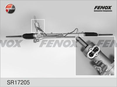 FENOX SR17205 Насос гидроусилителя руля  для FORD  (Форд Kуга)