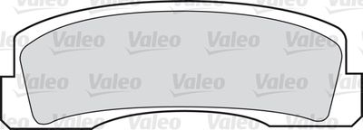 Комплект тормозных колодок, дисковый тормоз VALEO 598389 для LADA NIVA
