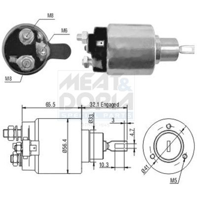 SOLENOID ELECTROMOTOR