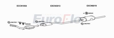 Układ wydechowy EUROFLO CNXSA20D3004A00