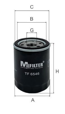 MFILTER TF 6546 Масляний фільтр 