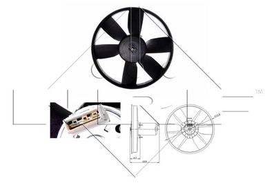 Fan, engine cooling 47401