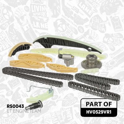 SET AX CU CAME ET ENGINETEAM HV0529VR1 3